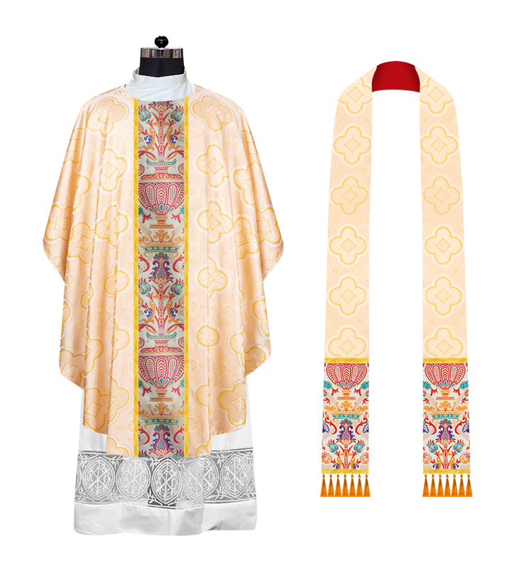Gothic Chasubles in Coronation Tapestry