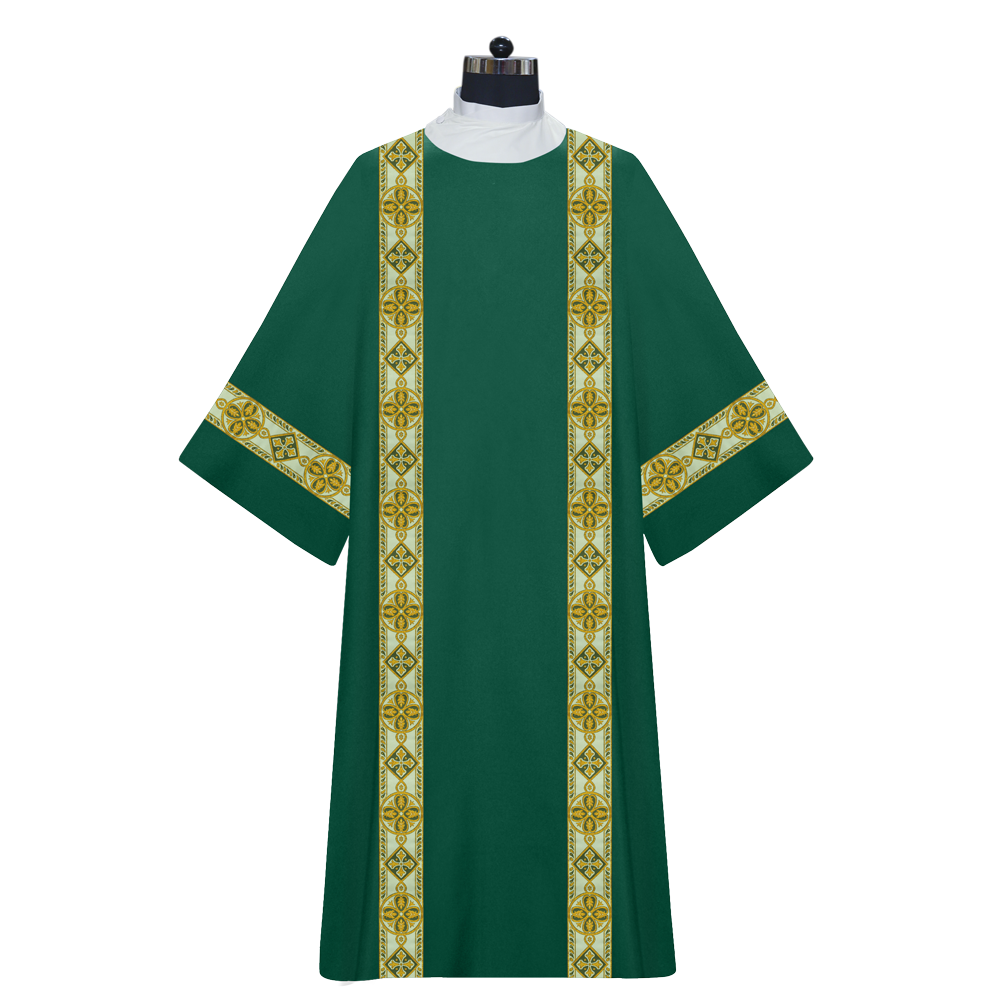 Dalmatics Vestments with Braided Lace