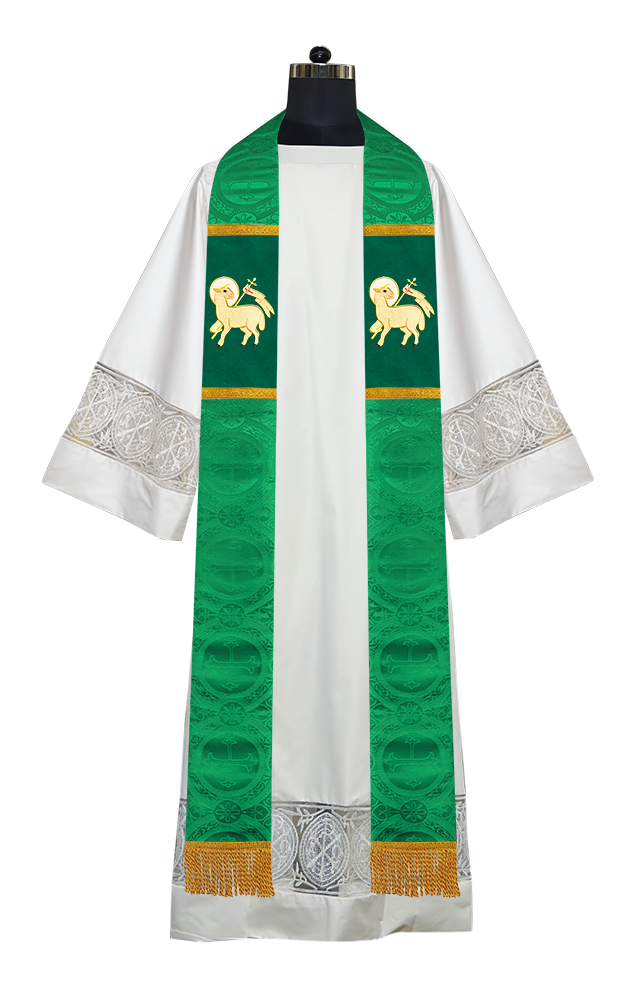 Clergy Stole with Spiritual motif