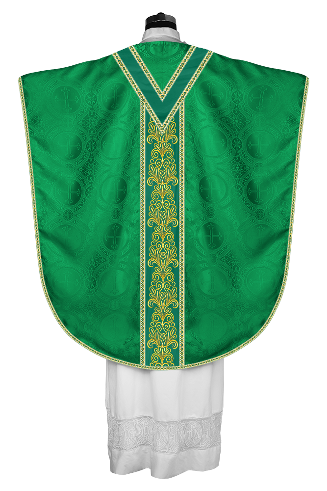 Spiritual Borromean Chasuble With Y Type Orphrey and Trims