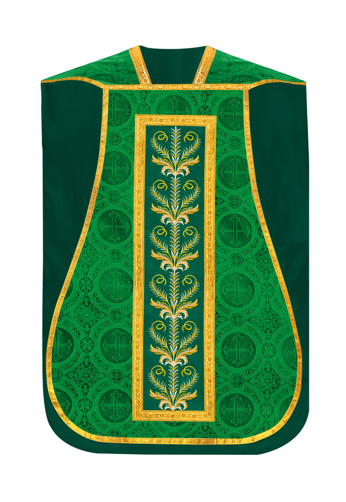 Roman Chasuble with liturgical motifs