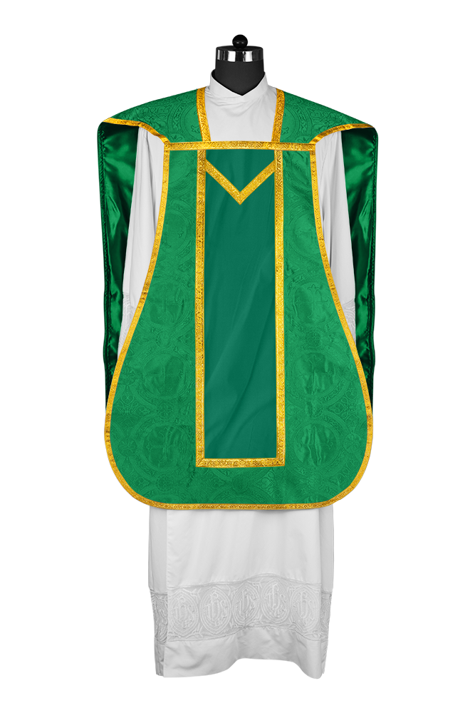 Fiddleback with spiritual motif