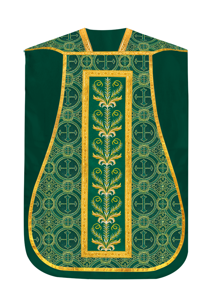 Roman Chasuble with liturgical motifs