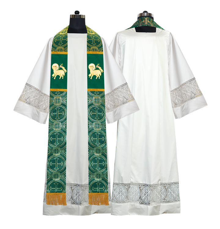 Clergy Stole with Spiritual motif