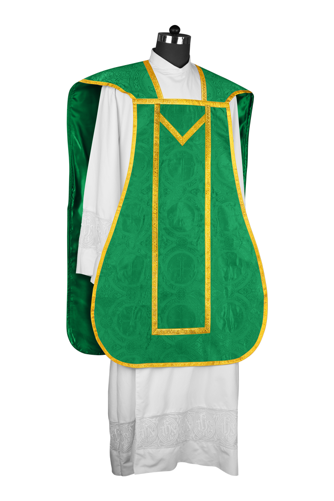 Roman Chasuble with adorned motif