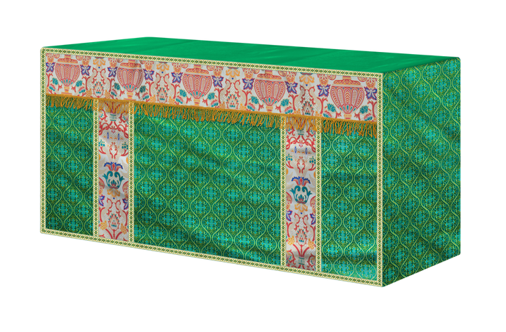 Coronation Tapestry Altar Cloth with Trims