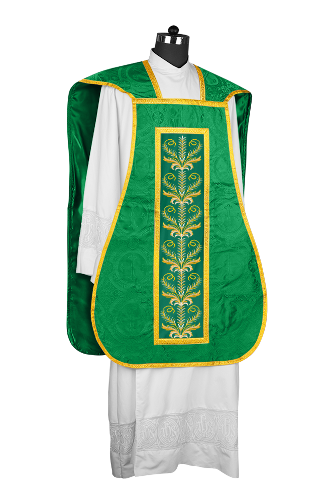 Roman Chasuble with liturgical motifs
