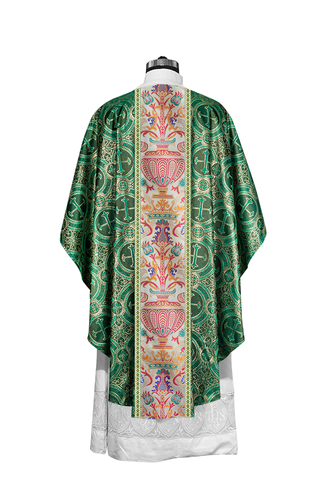 Coronation Tapestry Chasuble Braided with Trims
