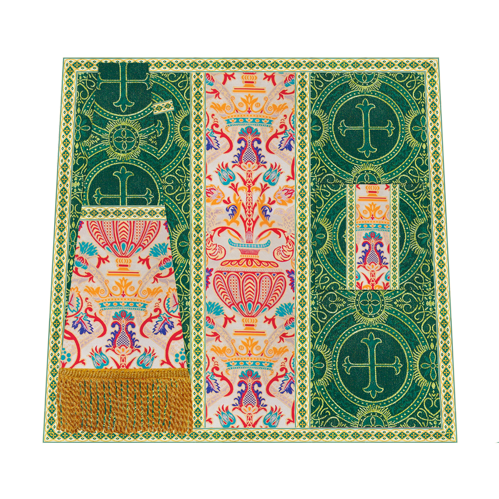 Tapestry Chasuble with Detailed Braids and Trims