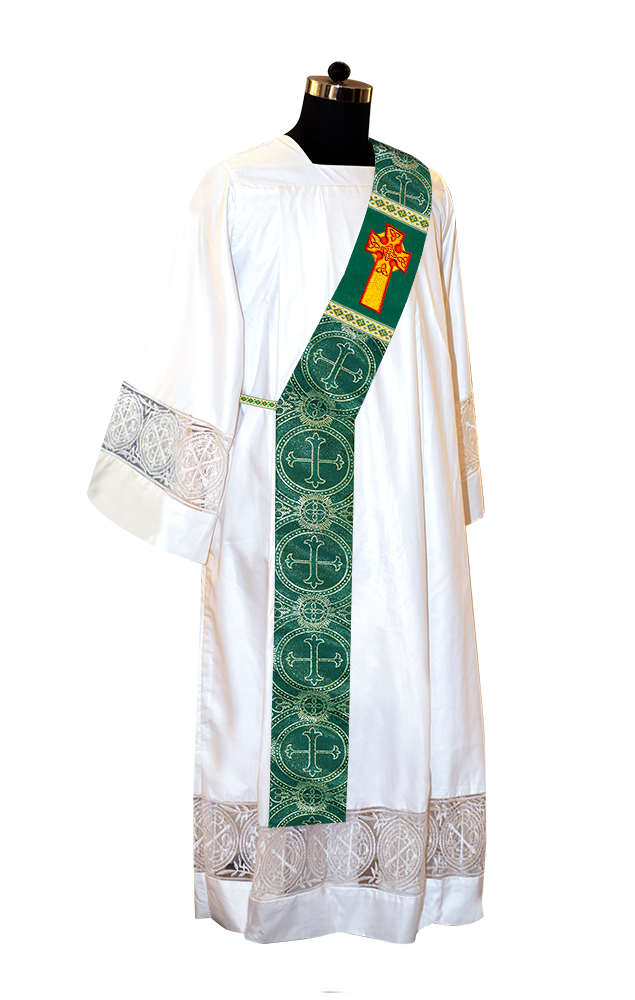 Deacon Stole with Celtic Cross