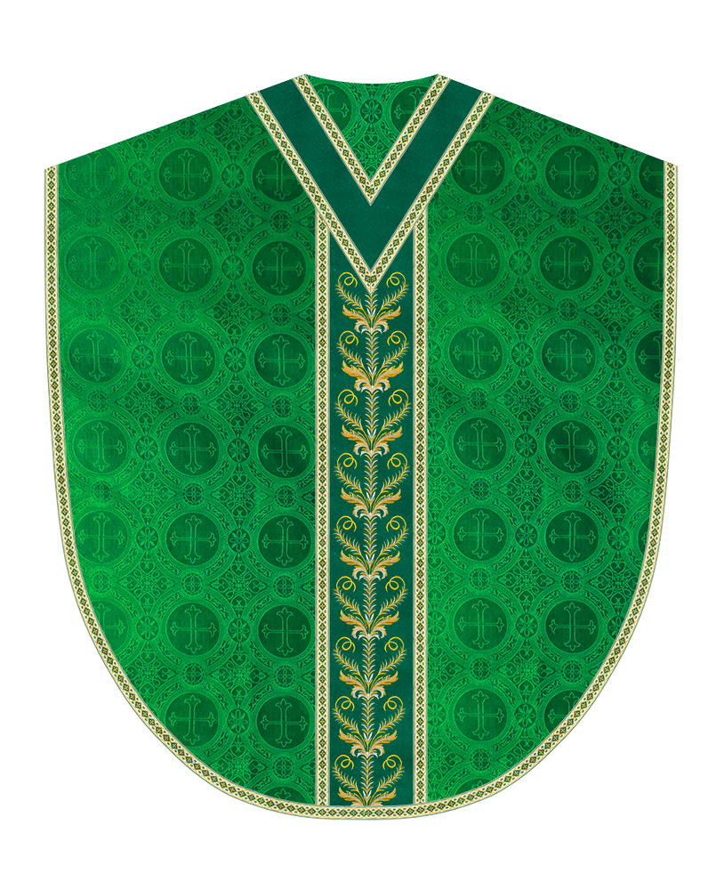 Borromean Chasuble Vestment With Liturgical Trims