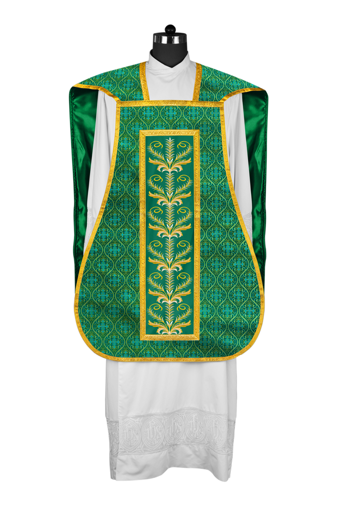 Roman Chasuble with liturgical motifs