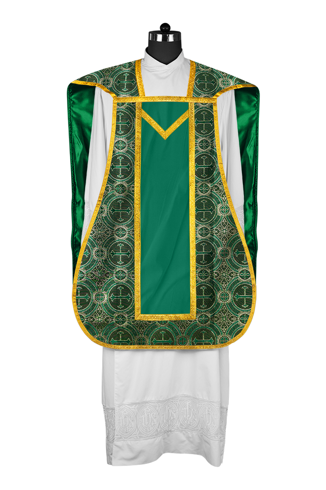 Fiddleback with spiritual motif