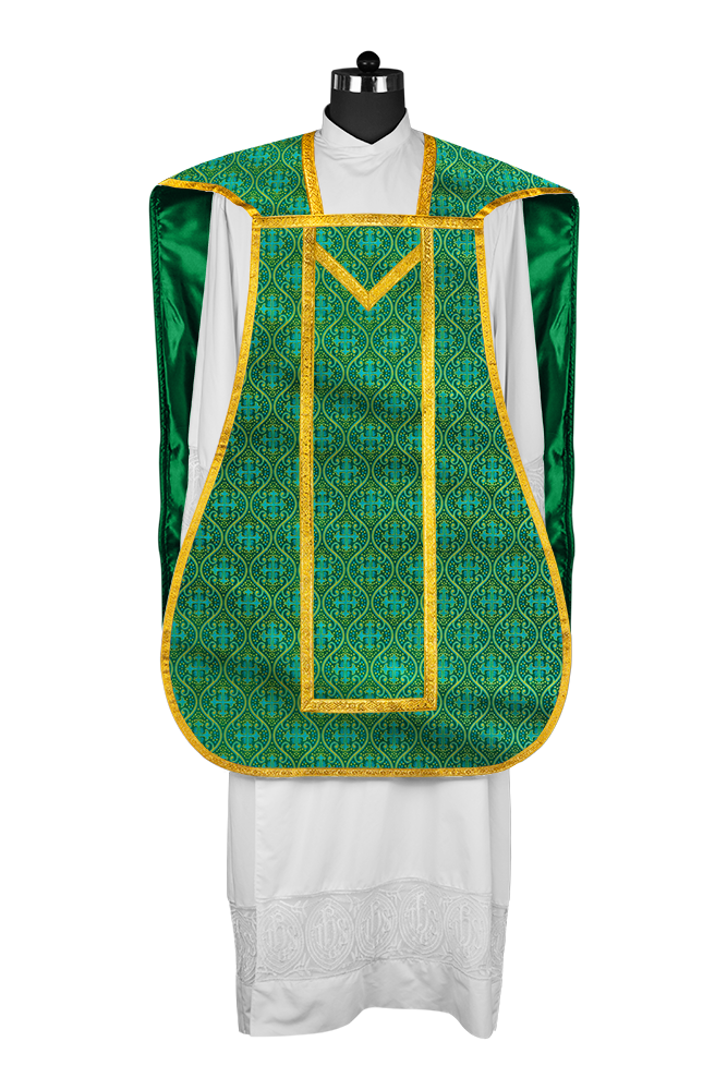 Roman Chasuble with adorned motif