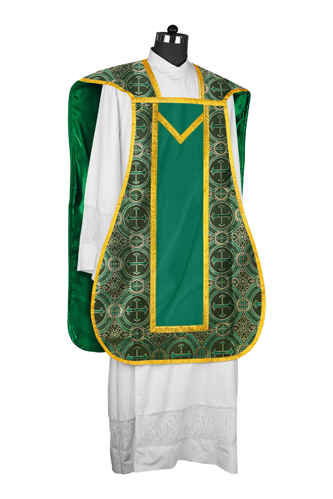 Fiddleback with spiritual motif