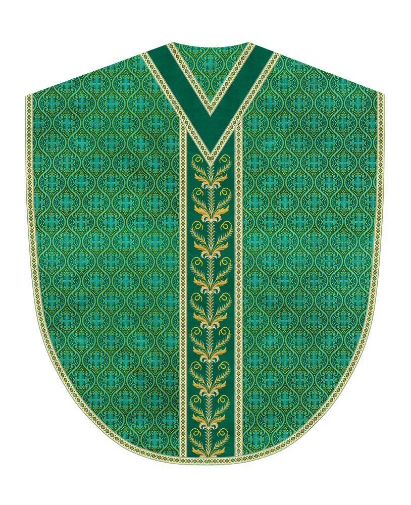 Borromean Chasuble Vestment With Liturgical Trims