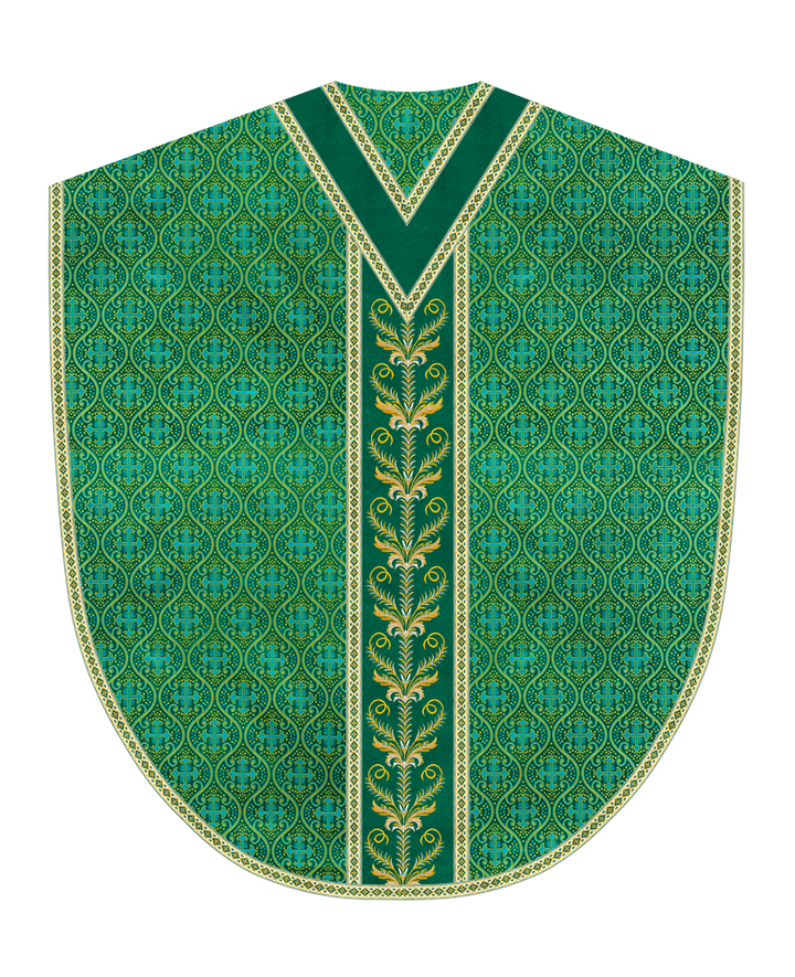 Borromean Chasuble Vestment With Liturgical Trims