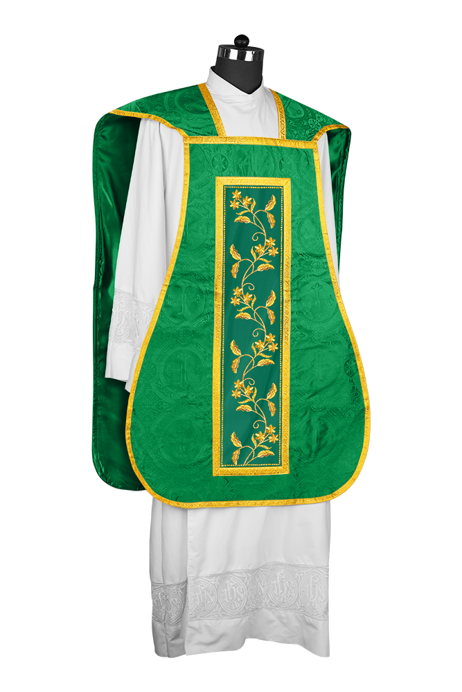 Fiddleback with Floral design