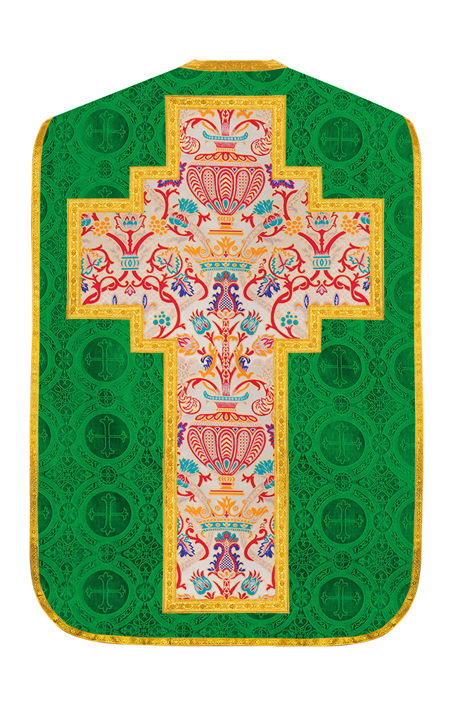 Tapiz de coronación Casulla romana 