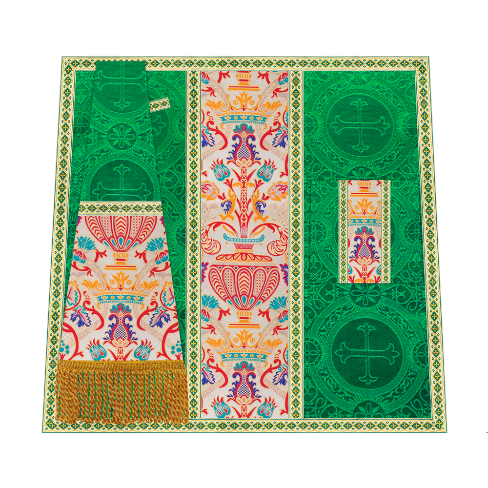 Coronation Tapestry Borromean Chasuble with Trims