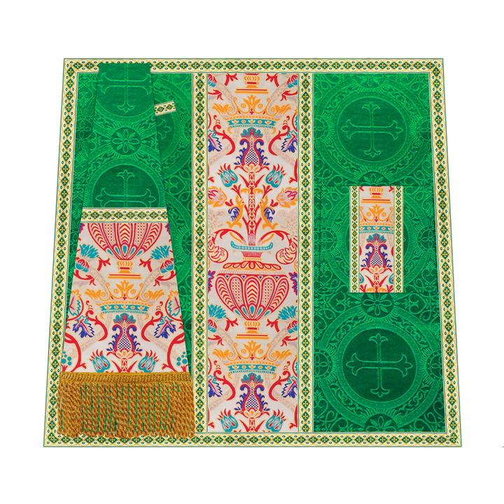 Coronation Tapestry Borromean Chasuble with Trims