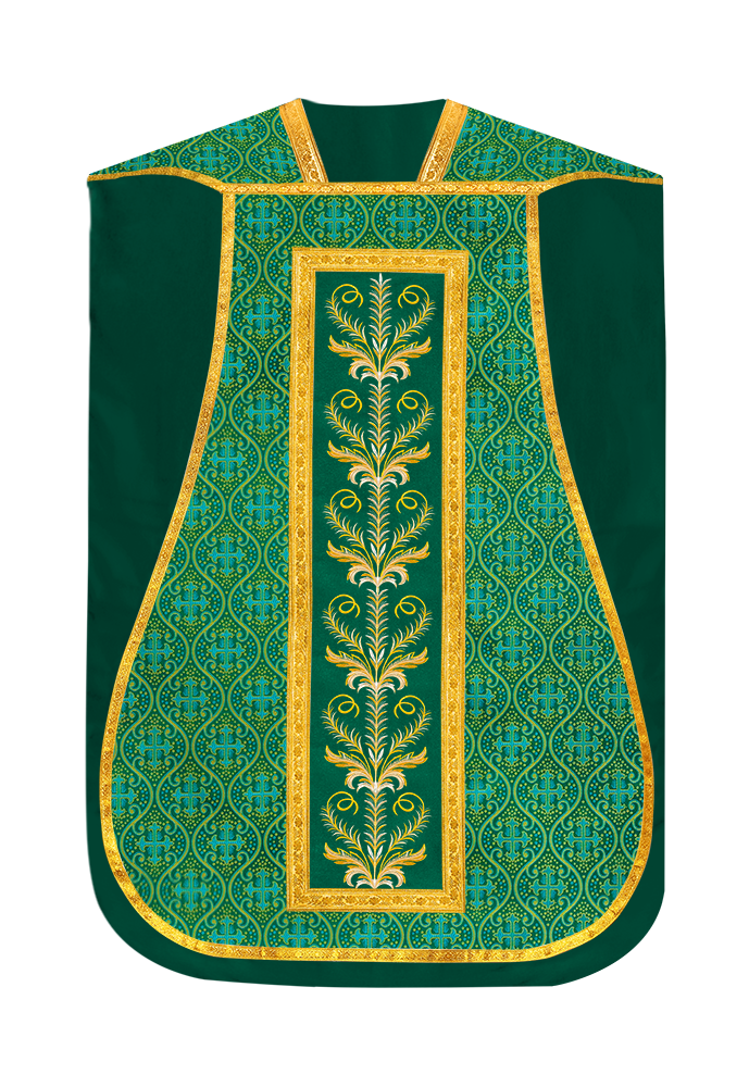 Roman Chasuble with liturgical motifs