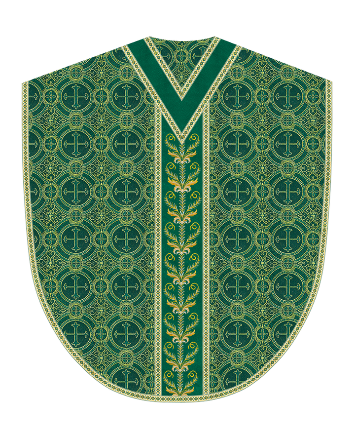 Borromean Chasuble Vestment With Liturgical Trims