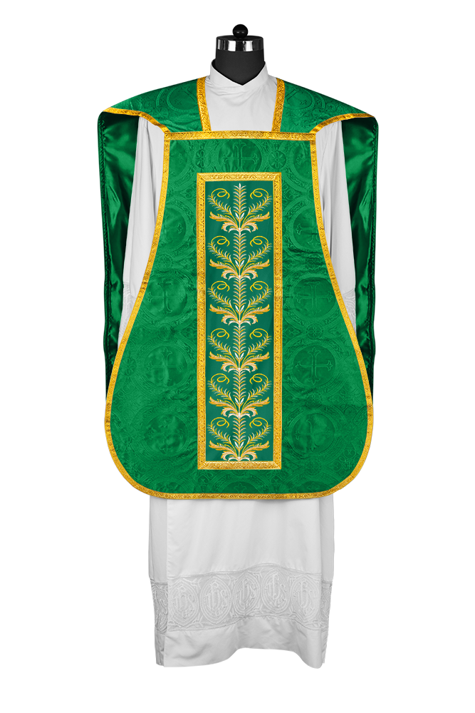 Roman Chasuble with liturgical motifs
