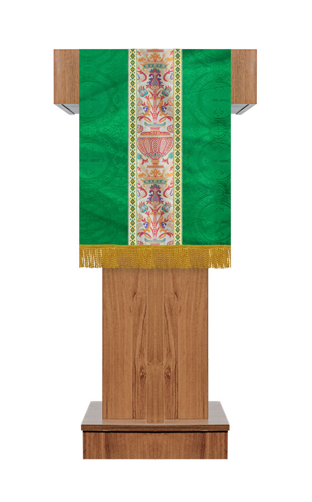 Coronation Tapestry Altar Cloth with Trims