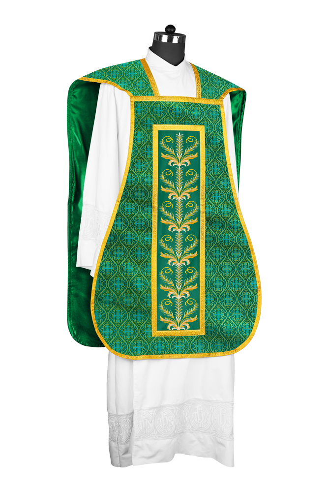 Roman Chasuble with liturgical motifs