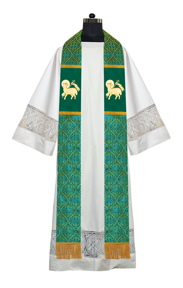 Clergy Stole with Spiritual motif