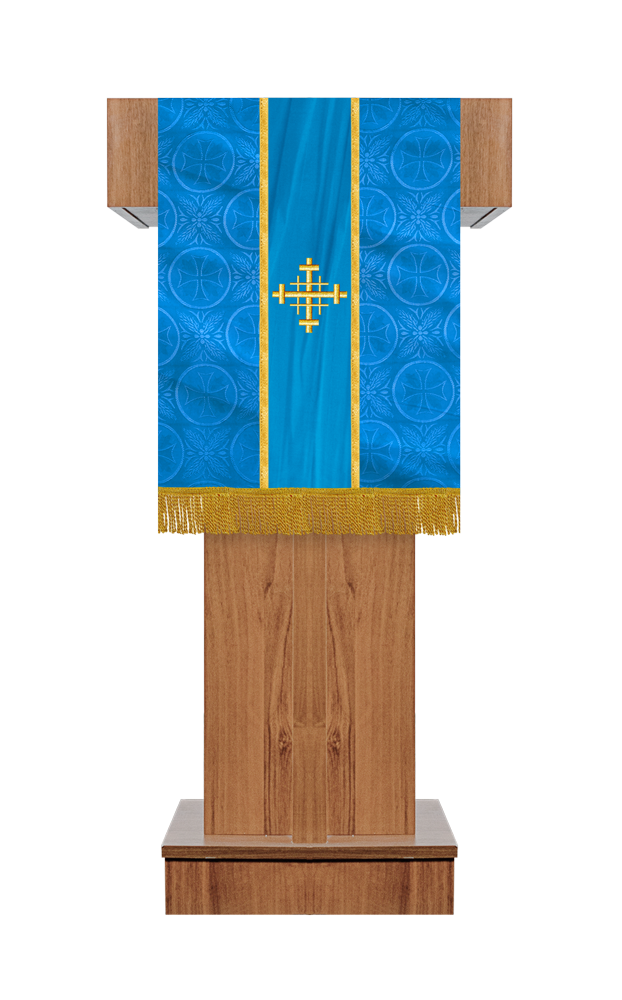 Traditional Pulpit cloth with Embroidered motif