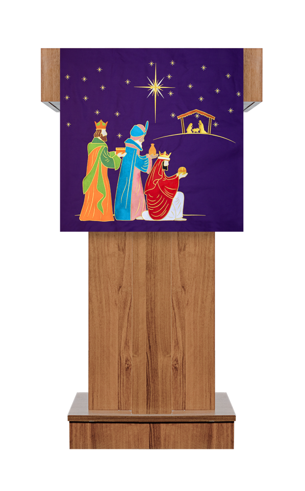 Advent Pulpit/Lectern - Silent Night