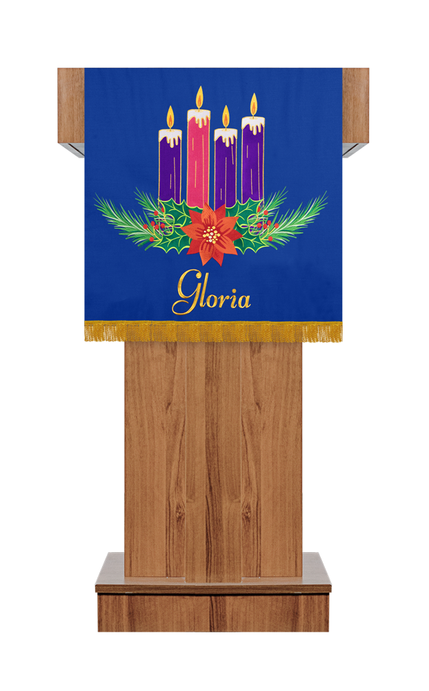 Advent Pulpit/Lectern - Gloria