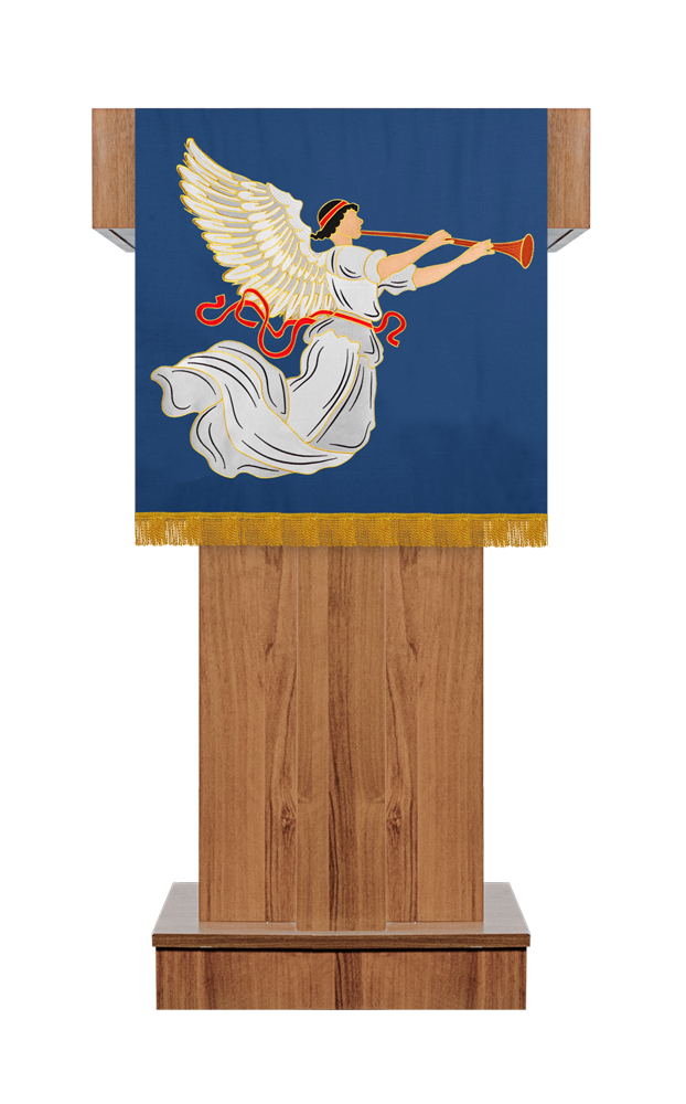 Advent Pulpit/Lectern - O Come let Us Adore Him