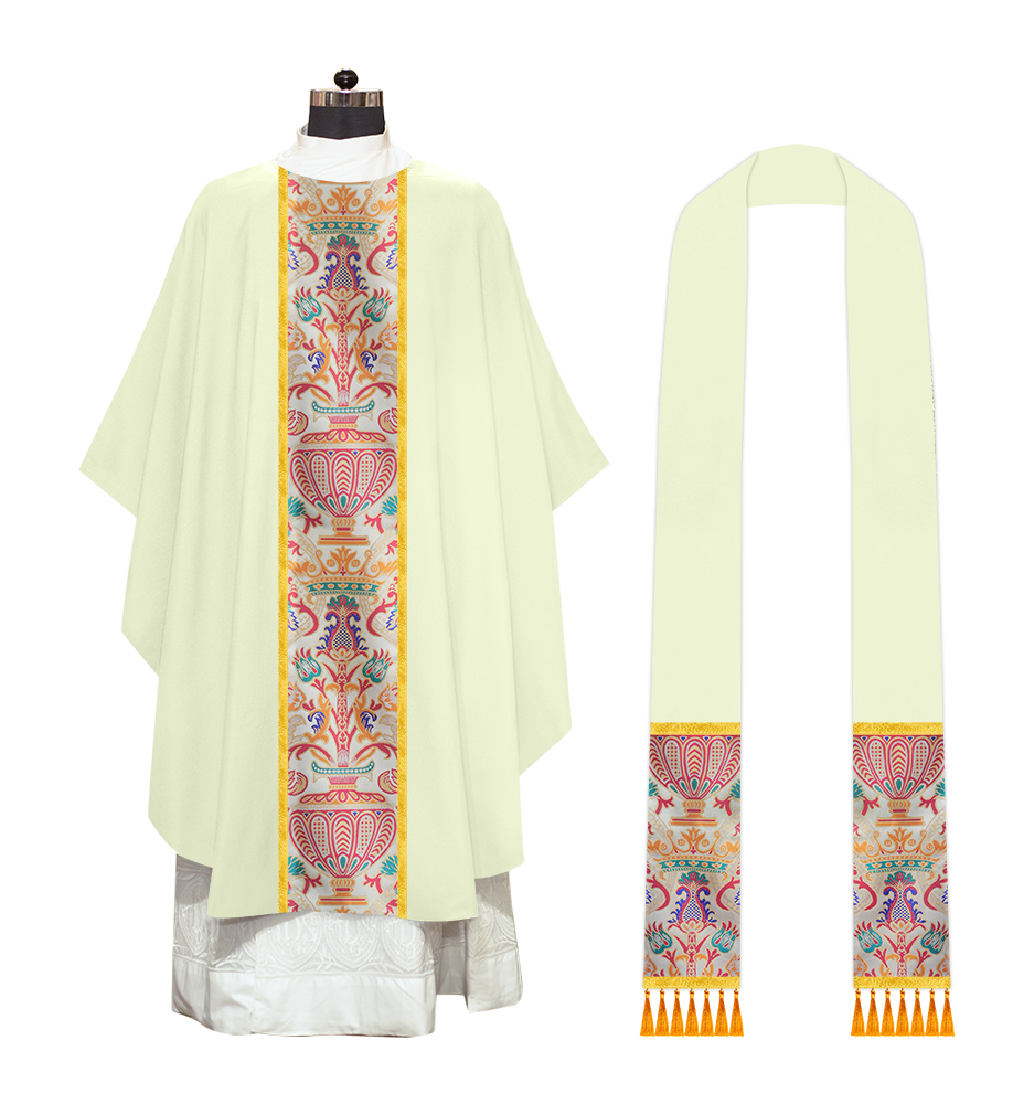 Gothic Chasubles in Coronation Tapestry