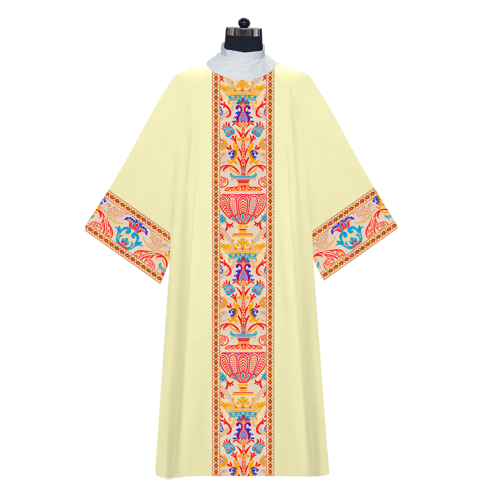 Coronation Tapestry Dalmatics Vestment with Trims