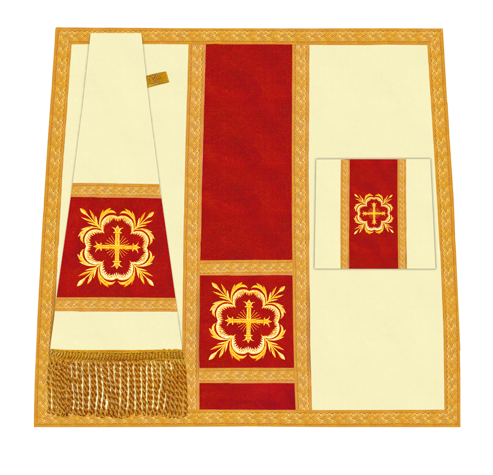 Mass set with Spiritual Cross