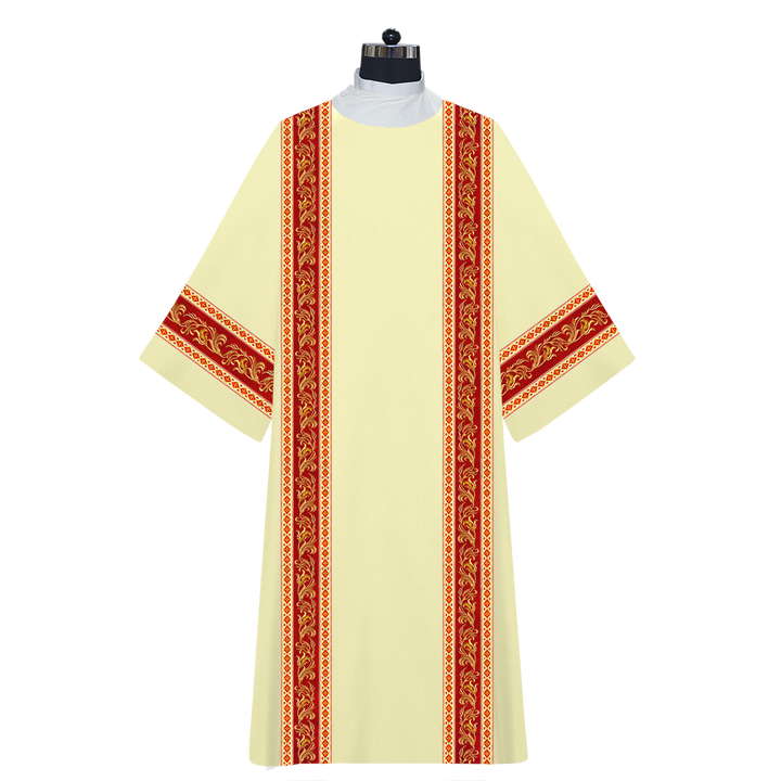 Dalmatics Vestments With Enhanced Embroidery