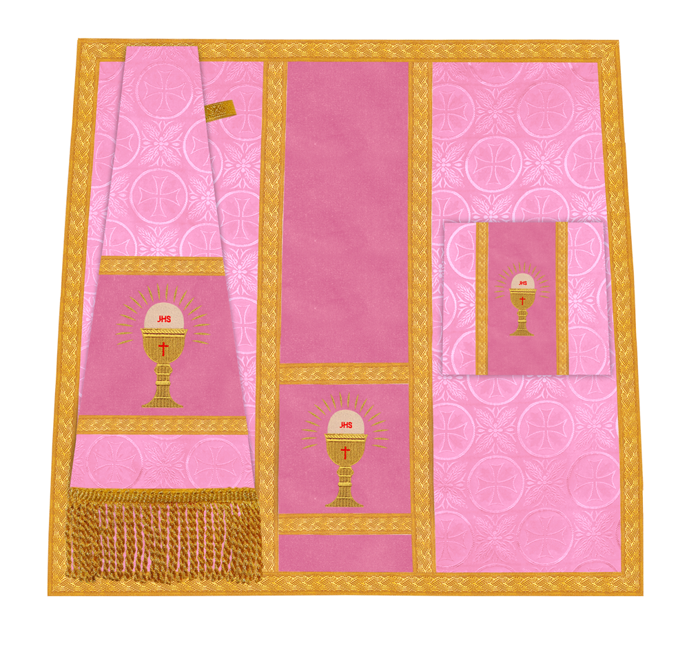 Mass Set adorned with Liturgical Motif