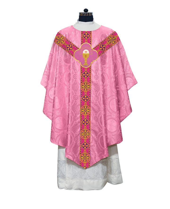 Pugin Style Chasuble Crafted with Braids