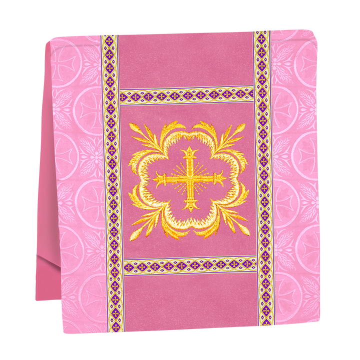 Traditional Altar Mass Set with  Embroidered Motifs