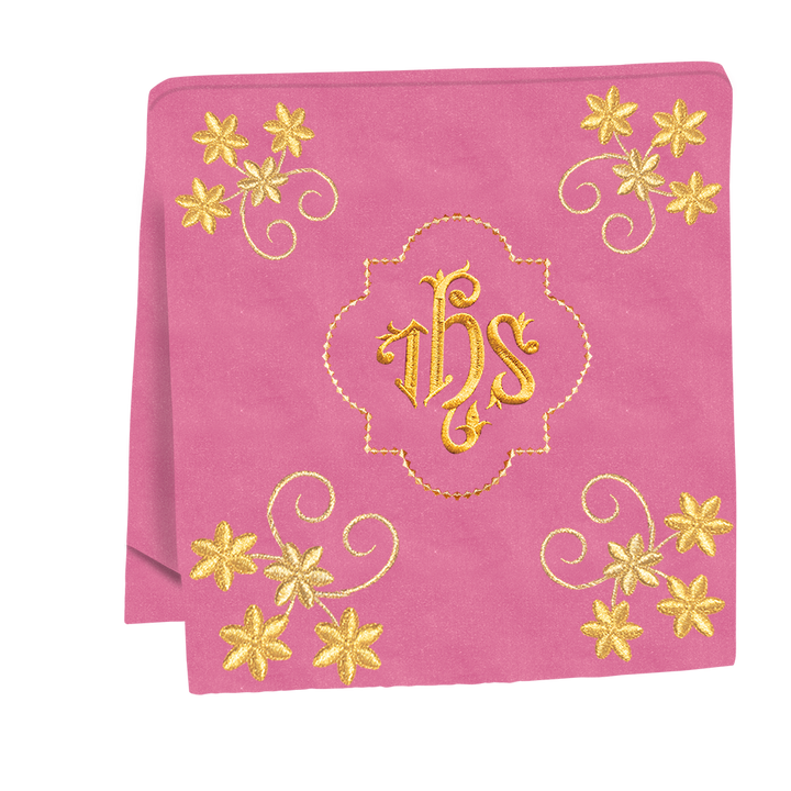 Catholic Altar Mass Set with Embroidered Motif