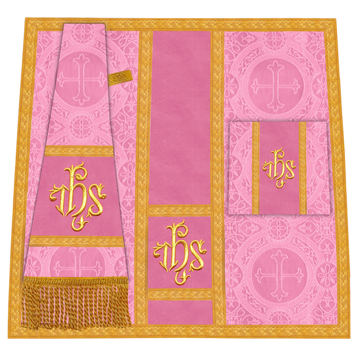 Roman chasuble with Motif and Trims