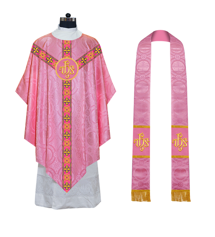 Pugin Style Chasuble Designed with Different Orphrey