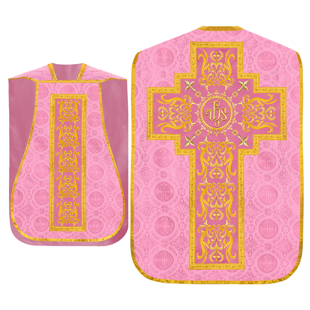 Roman Chasuble with matching stole