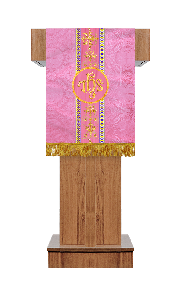 Altar Cloth with Spiritual Motif and Trims