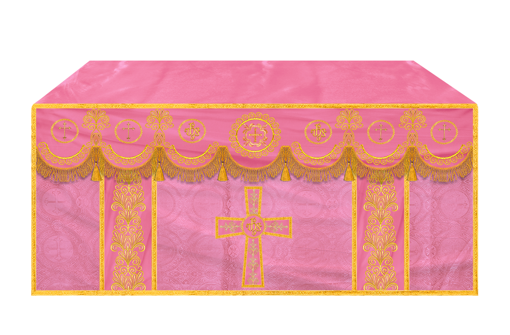Altar Cloth with Liturgical Motif