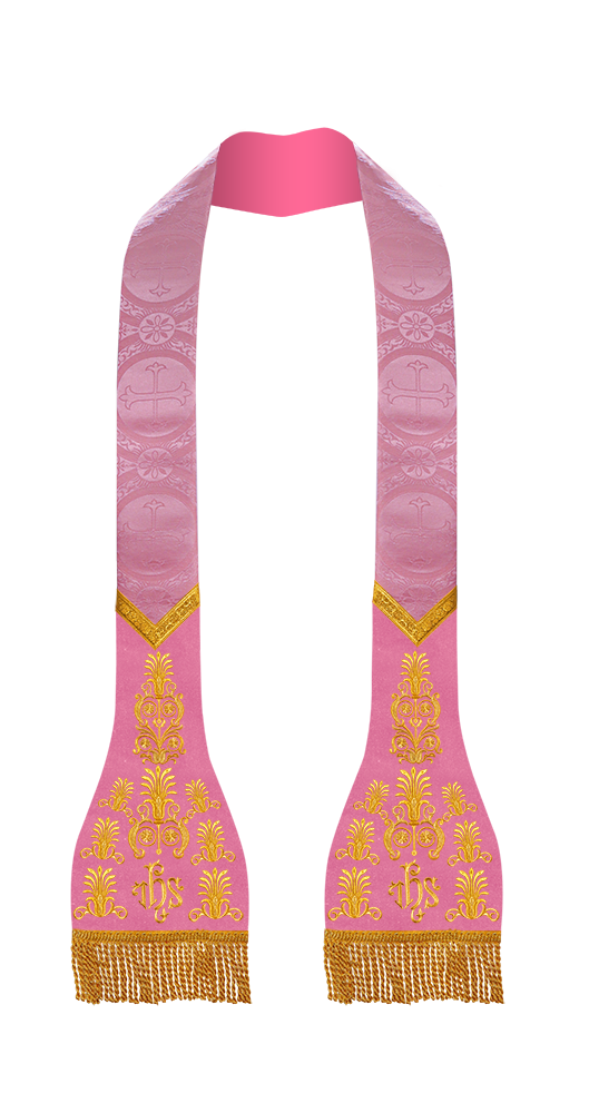 Roman Stole with embroidered motif