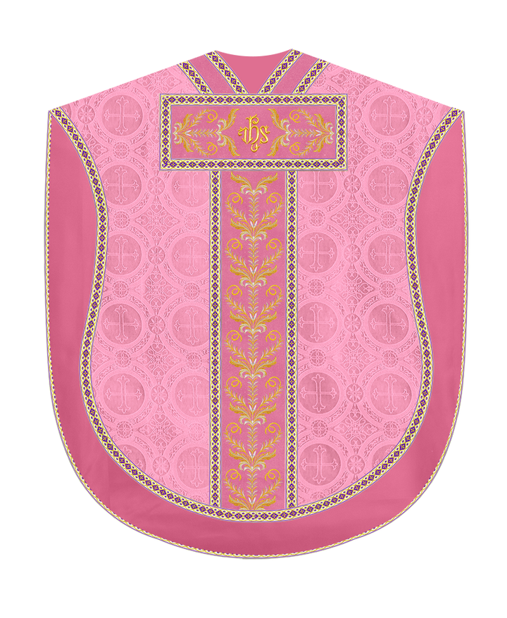 Borromean Chasuble Vestment With Liturgical Trims